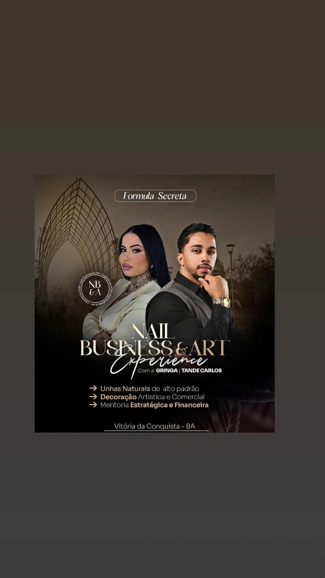 Curso Nail Bussiness & Art Experience (Vitória da Conquista-Ba)